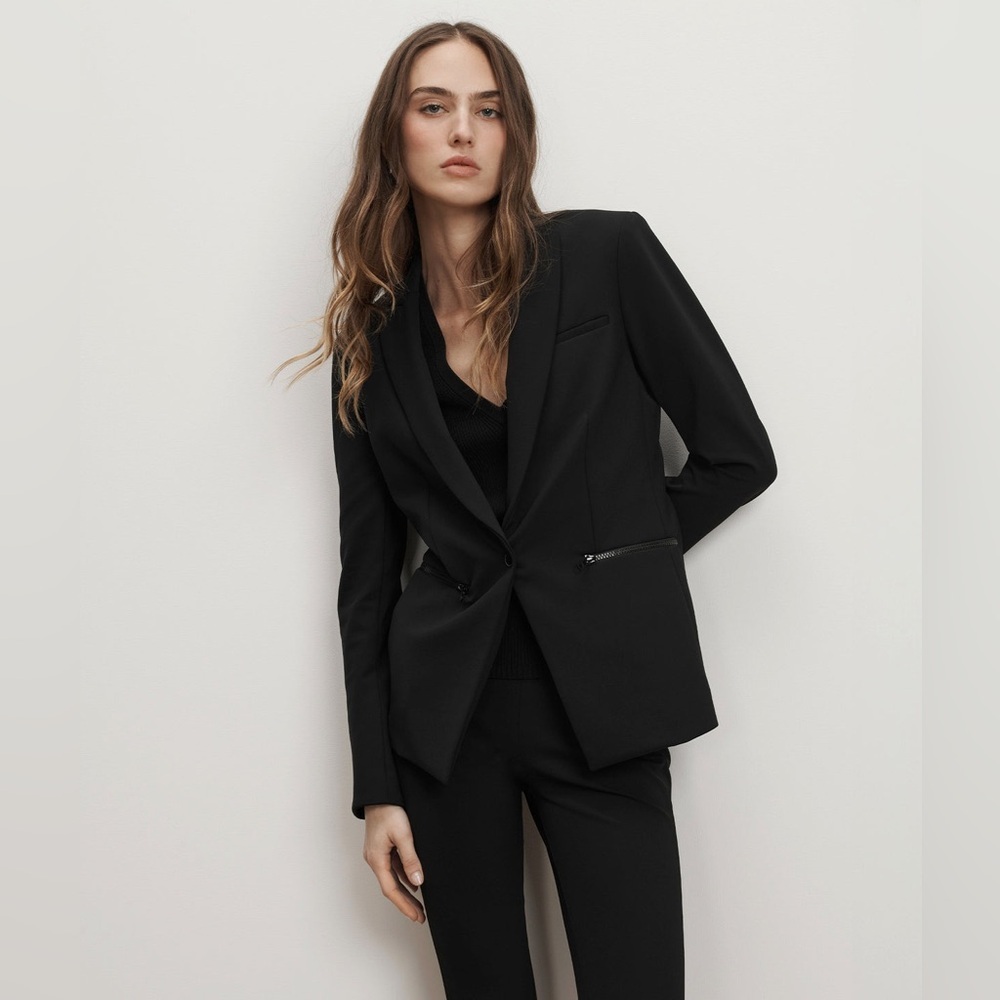 Veronica Beard Scuba Dickey Blazer size 00 - Picture 1 of 16
